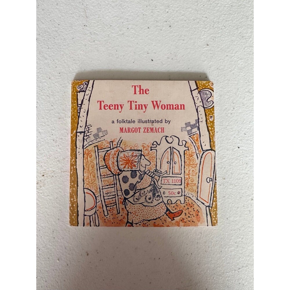 1965 The Teeny Tiny Woman Margot Zemach Scholastic Mini Book